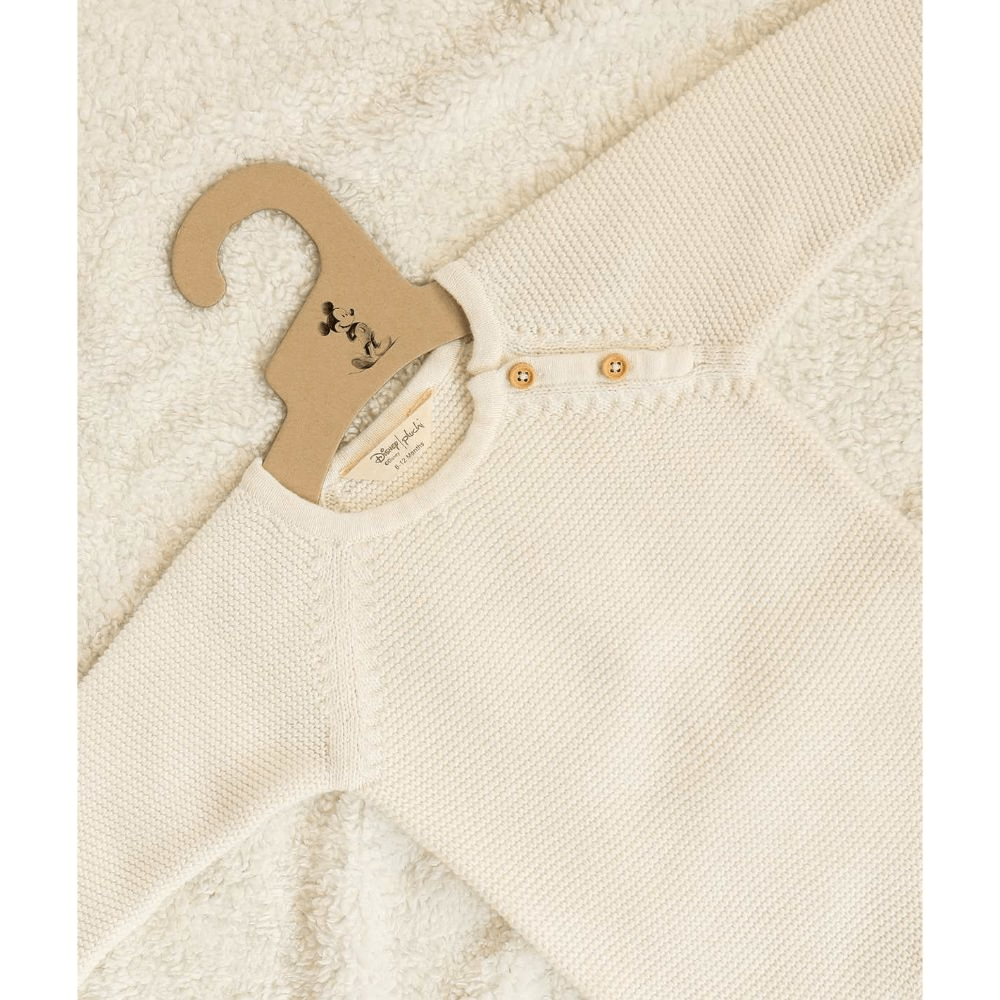 Pluchi Mickey Mouse Romper - Ivory