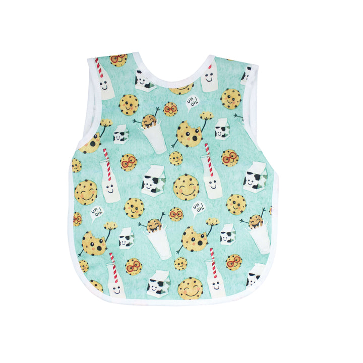 BapronBaby Cookies and Milk BPA Free Bib + Apron