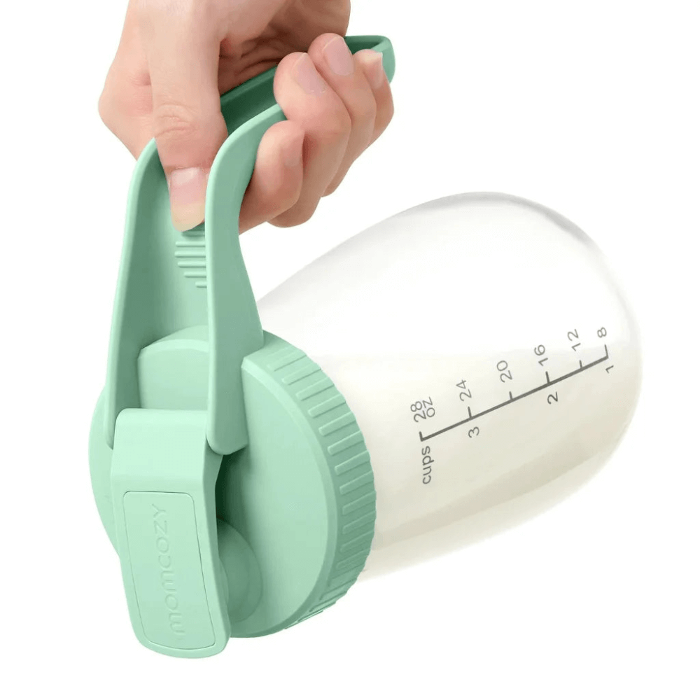 Momcozy Breastfeeding Access Breast Milk Storage Container - Green