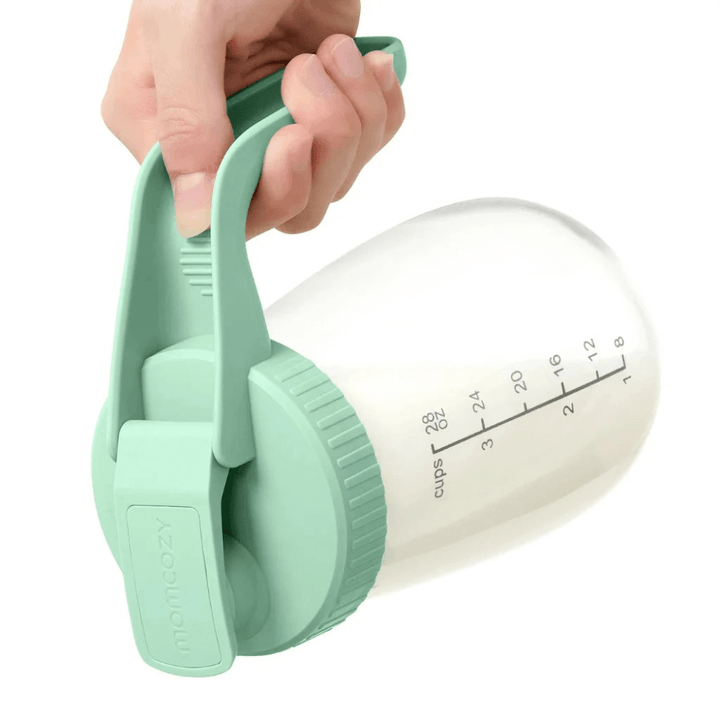 Momcozy Breastfeeding Access Breast Milk Storage Container - Green
