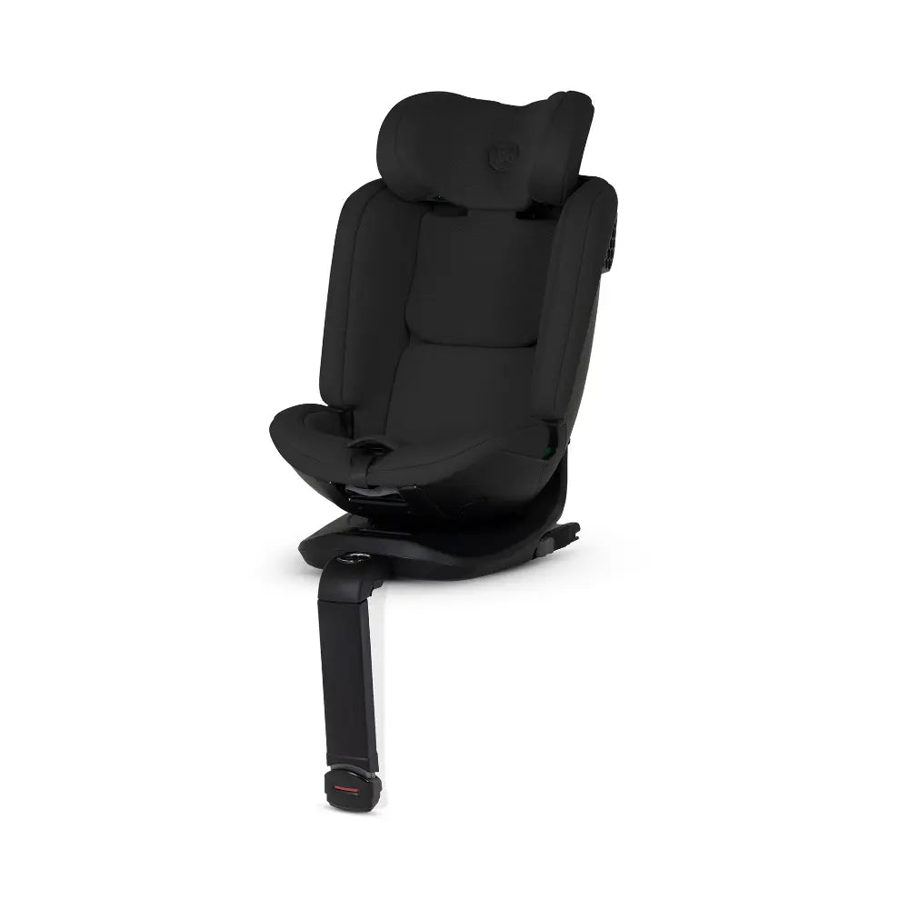 Silver Cross Motion 3 All Size 360° Baby Car Seat|Convertible Car Seat|AirTech Summer Removable &amp; Leakproof Liner|EasyFit Sprung Safety Harness|3 Position Recline|0 M+|Upto 12Y  -  Iconic Black