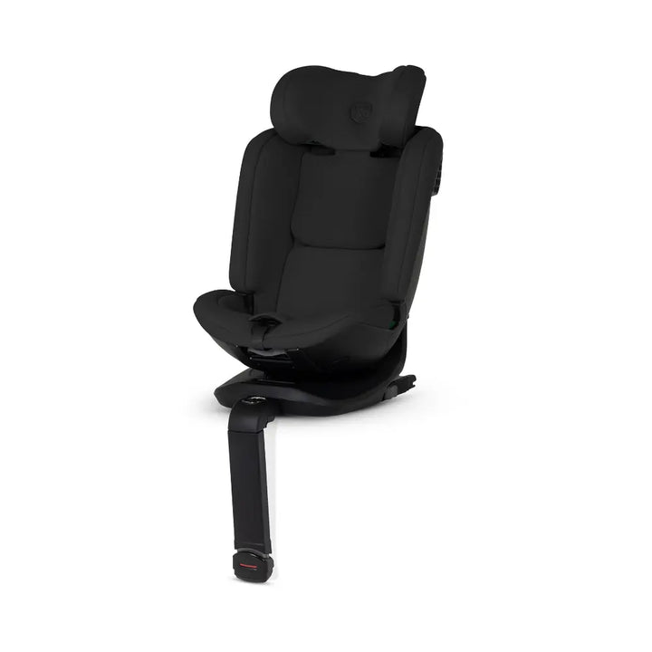 Silver Cross Motion 3 All Size 360° Baby Car Seat|Convertible Car Seat|AirTech Summer Removable &amp; Leakproof Liner|EasyFit Sprung Safety Harness|3 Position Recline|0 M+|Upto 12Y  -  Iconic Black