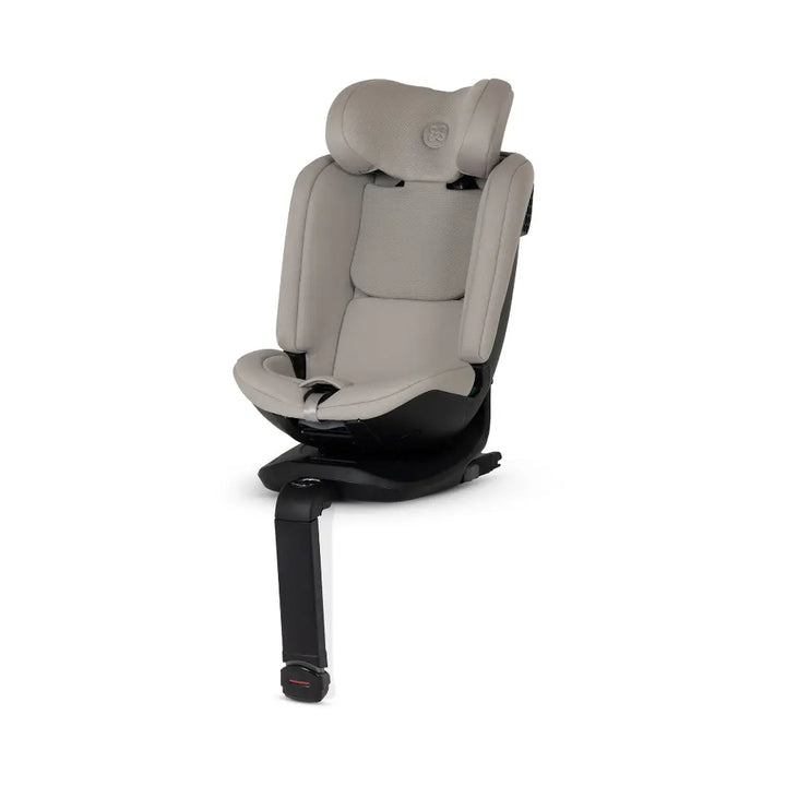 Silver Cross Motion 3 All Size 360° Baby Car Seat|Convertible Car Seat|AirTech Summer Removable &amp; Leakproof Liner|EasyFit Sprung Safety Harness|3 Position Recline|0 M+|Upto 12Y  -  Natural Taupe