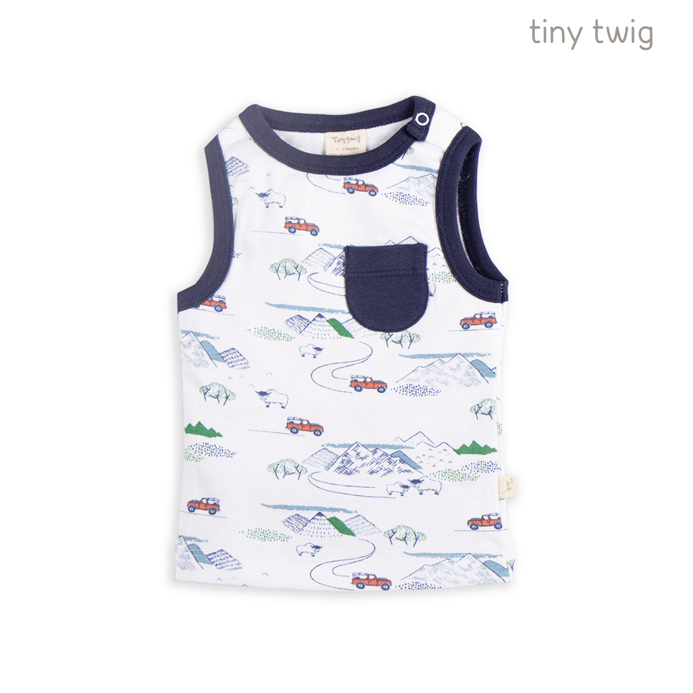 Tiny Twig Singlet Set Mountain Explorer