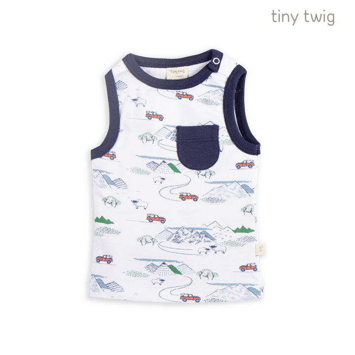 Tiny Twig Singlet Set Mountain Explorer