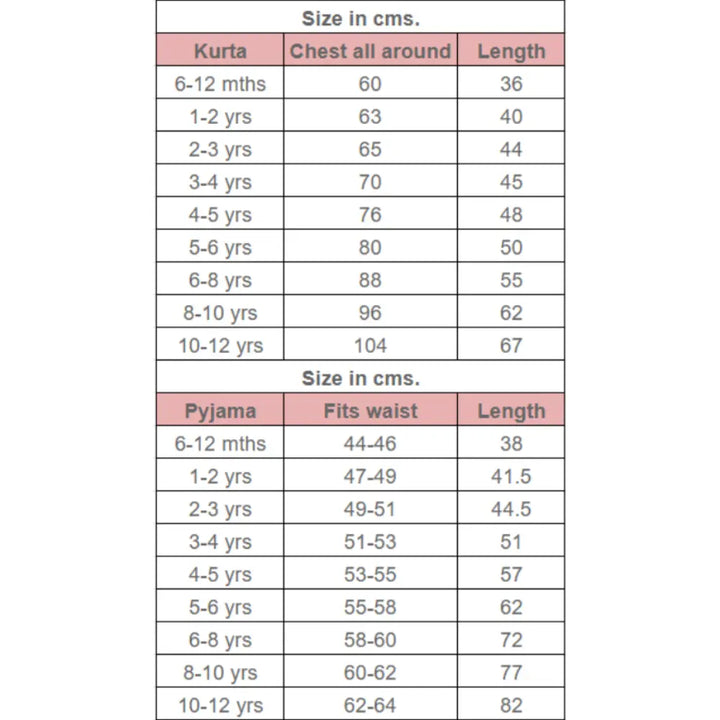 Love The World Today I want to be like Grandpa Kurta Pajama set in Peach Baked with Love Print - Beige