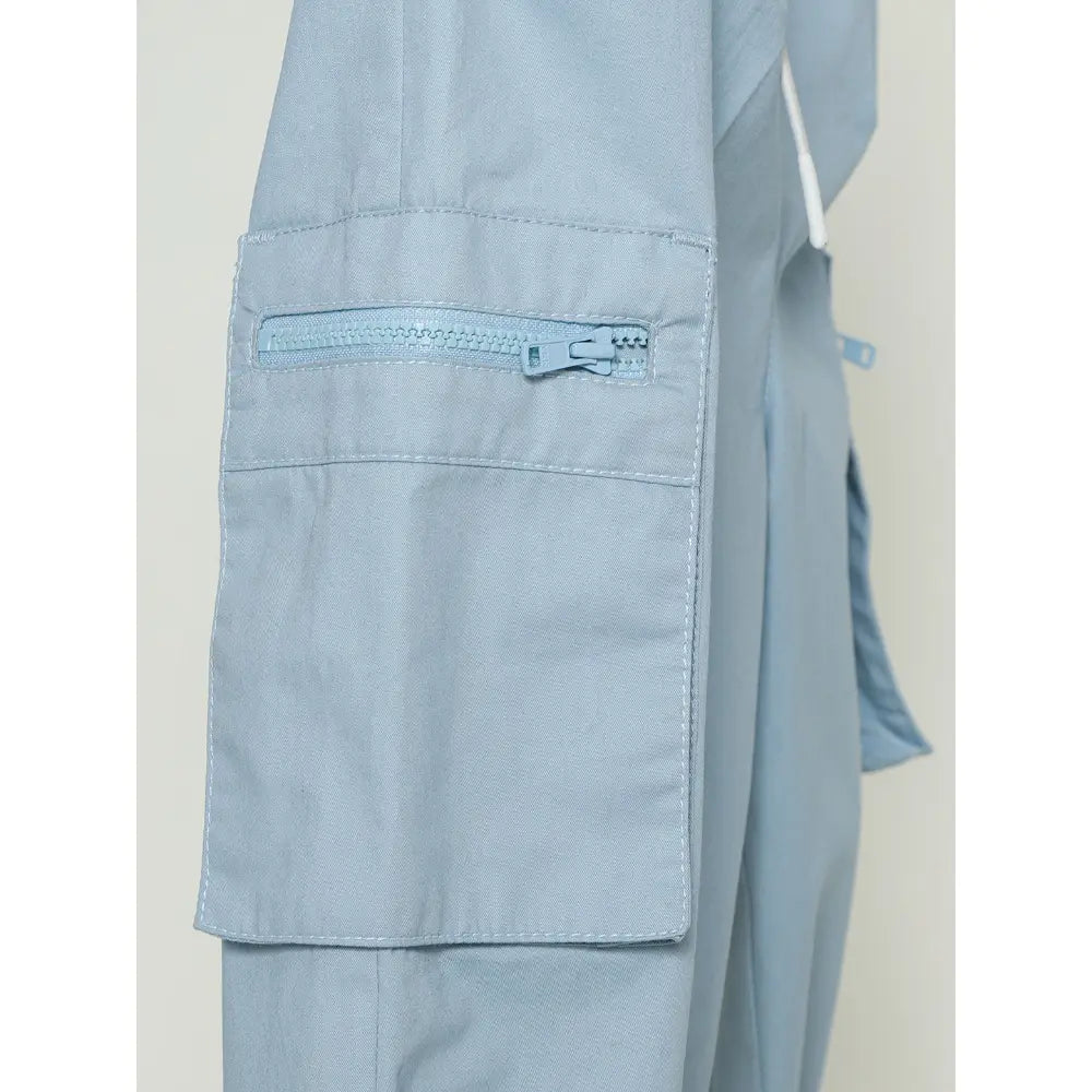 The Baby Trunk Unisex Astronaut Cargo Pants - Blue