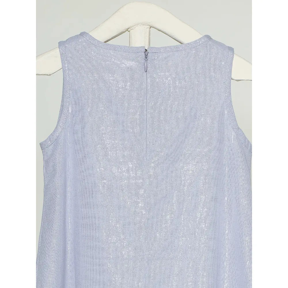 The Baby Trunk - Mouse Shift Dress &amp; Starsequin Tictac For Girls | Blue Lurex