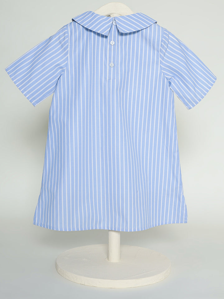 The Baby Trunk - Poodle Shift Dress with Sequin &amp; Tictac For Girls