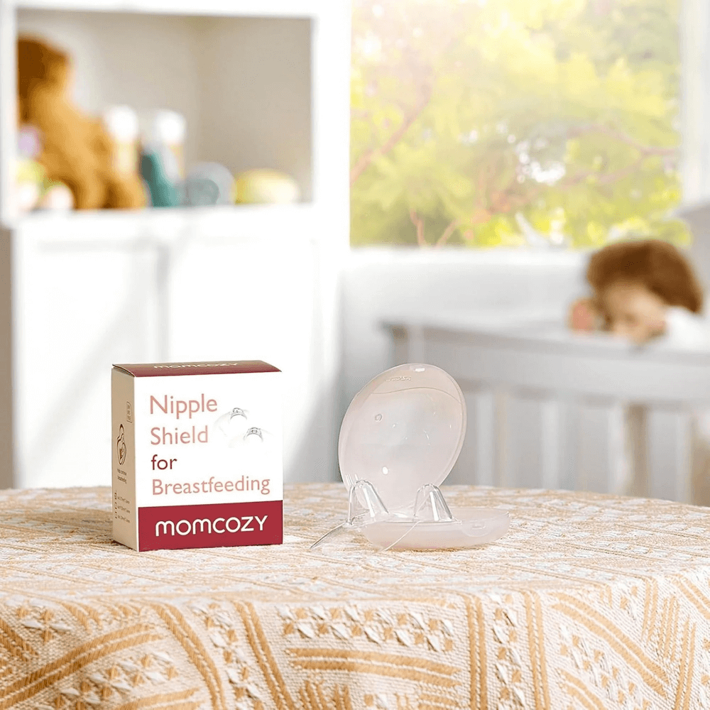 Momcozy Breastfeeding Access Nipple Shields - Transparent