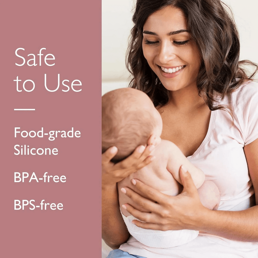 Momcozy Breastfeeding Access Nipple Shields - Transparent