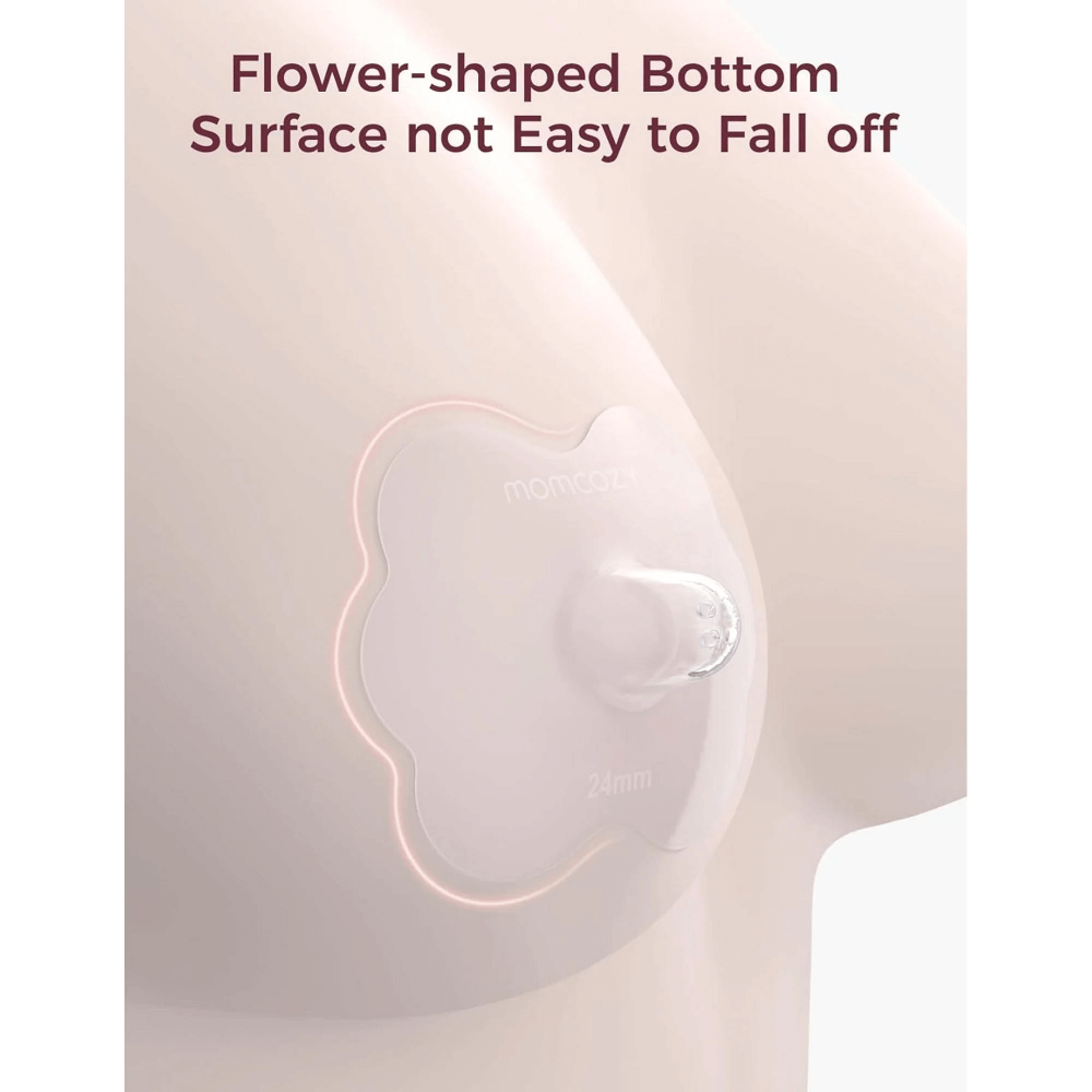 Momcozy Breastfeeding Access Nipple Shields - Transparent