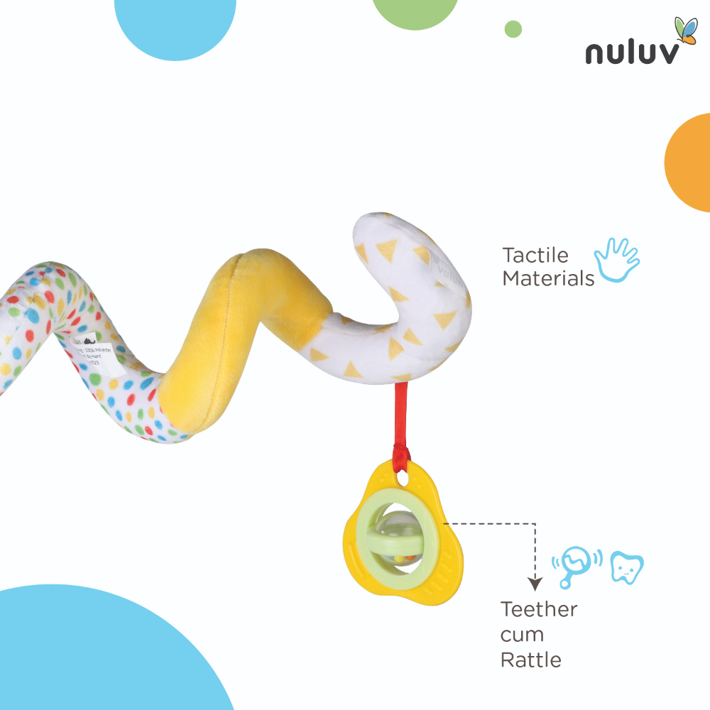 Nuluv Playtime Fruits Spiral Rattle