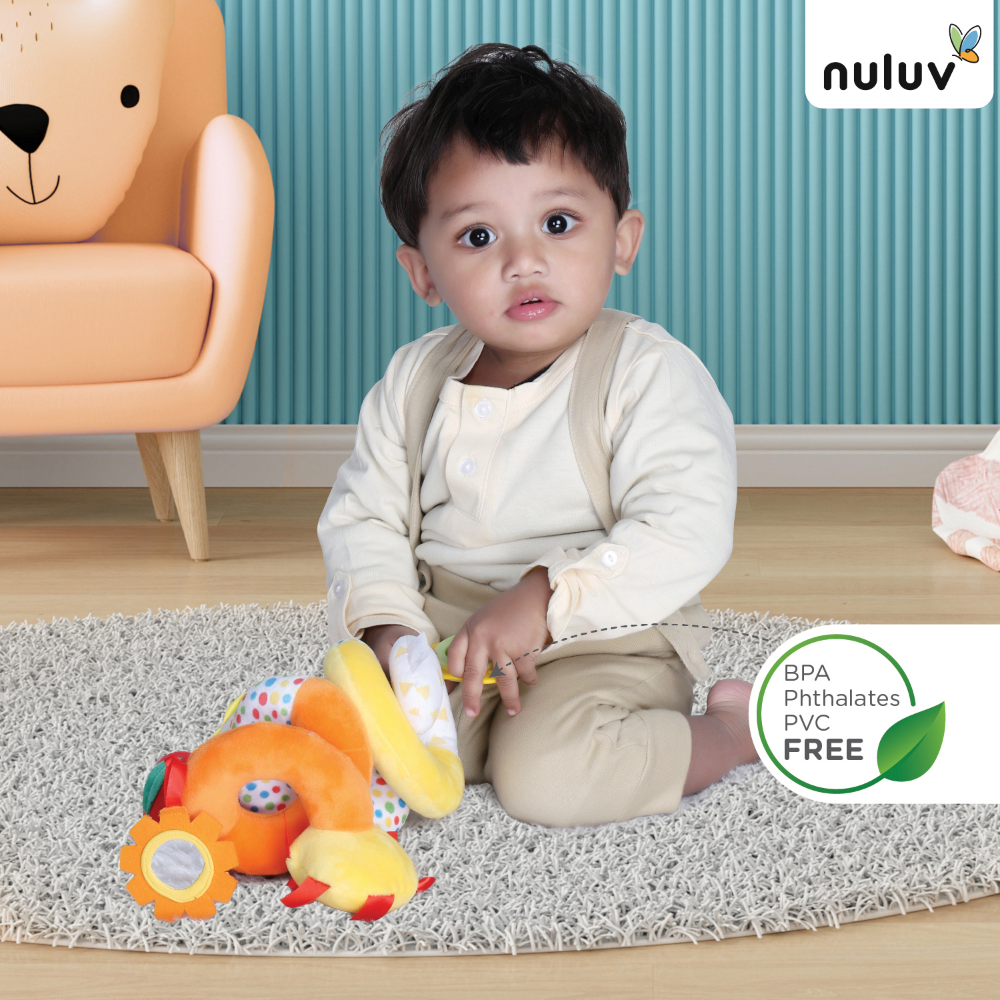 Nuluv Playtime Fruits Spiral Rattle