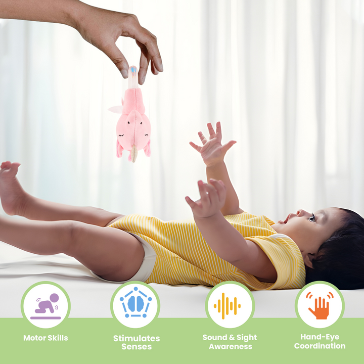 Nuluv Playtime Unicorn Ring Rattle