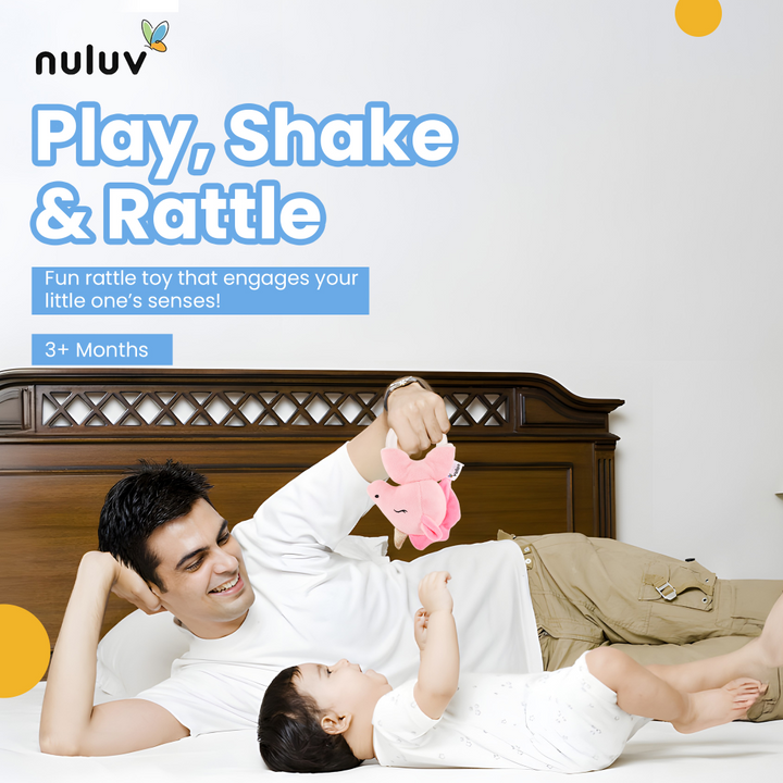 Nuluv Playtime Unicorn Ring Rattle
