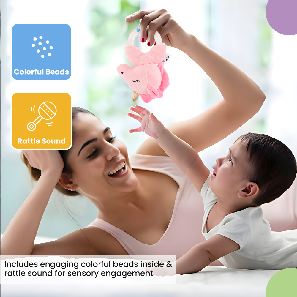 Nuluv Playtime Unicorn Ring Rattle