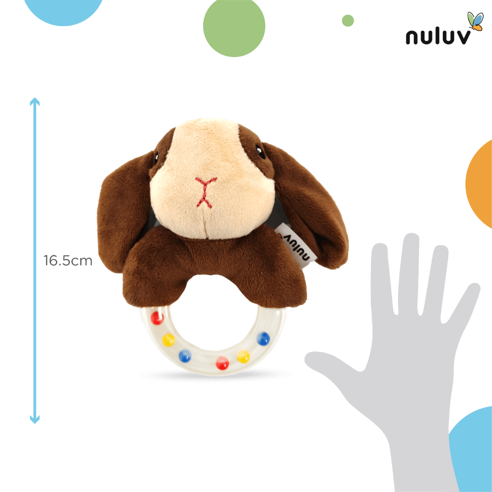 Nuluv Playtime Puppy Ring Rattle