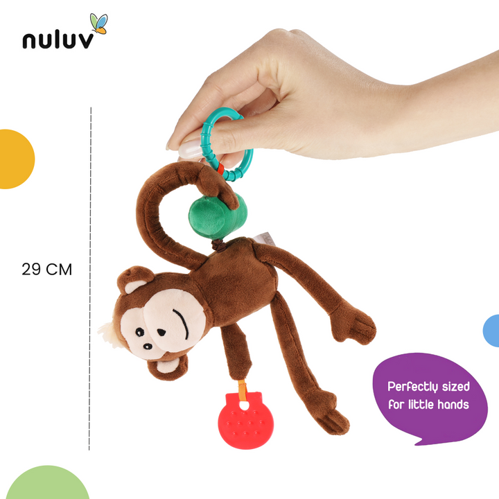 Nuluv Playtime Jittery Monkey