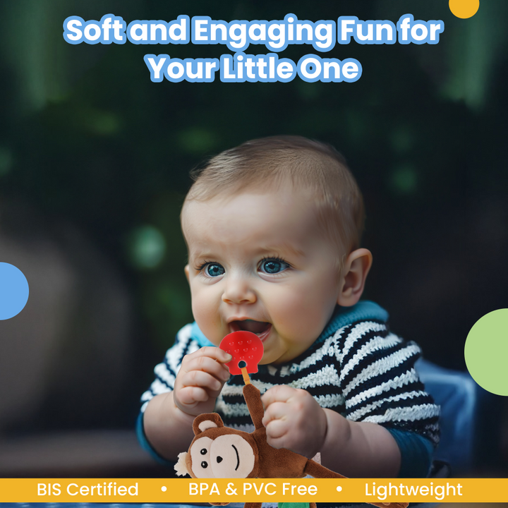 Nuluv Playtime Jittery Monkey