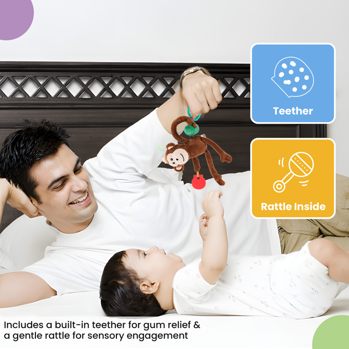 Nuluv Playtime Jittery Monkey