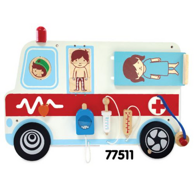 I'M Toy Wall Play Board - Ambulance