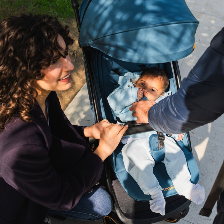 Loopie Hop Stroller - Blue Jade