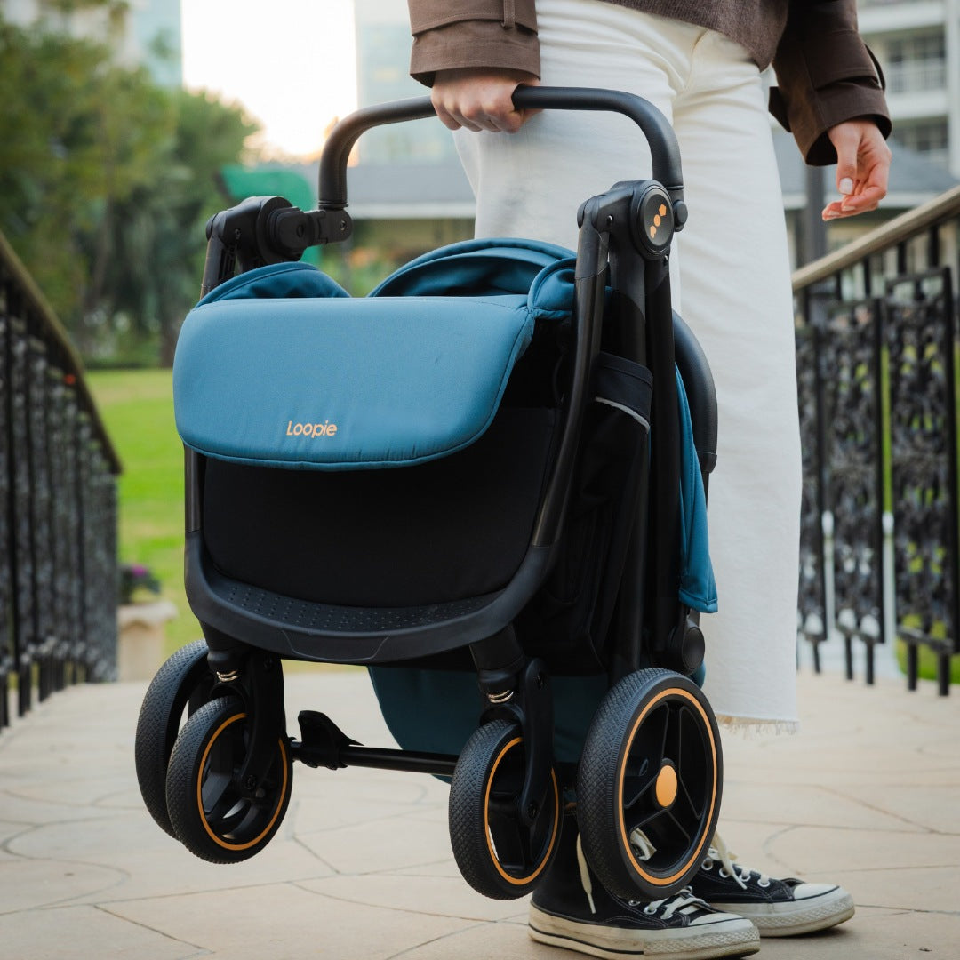Loopie Hop Stroller - Blue Jade