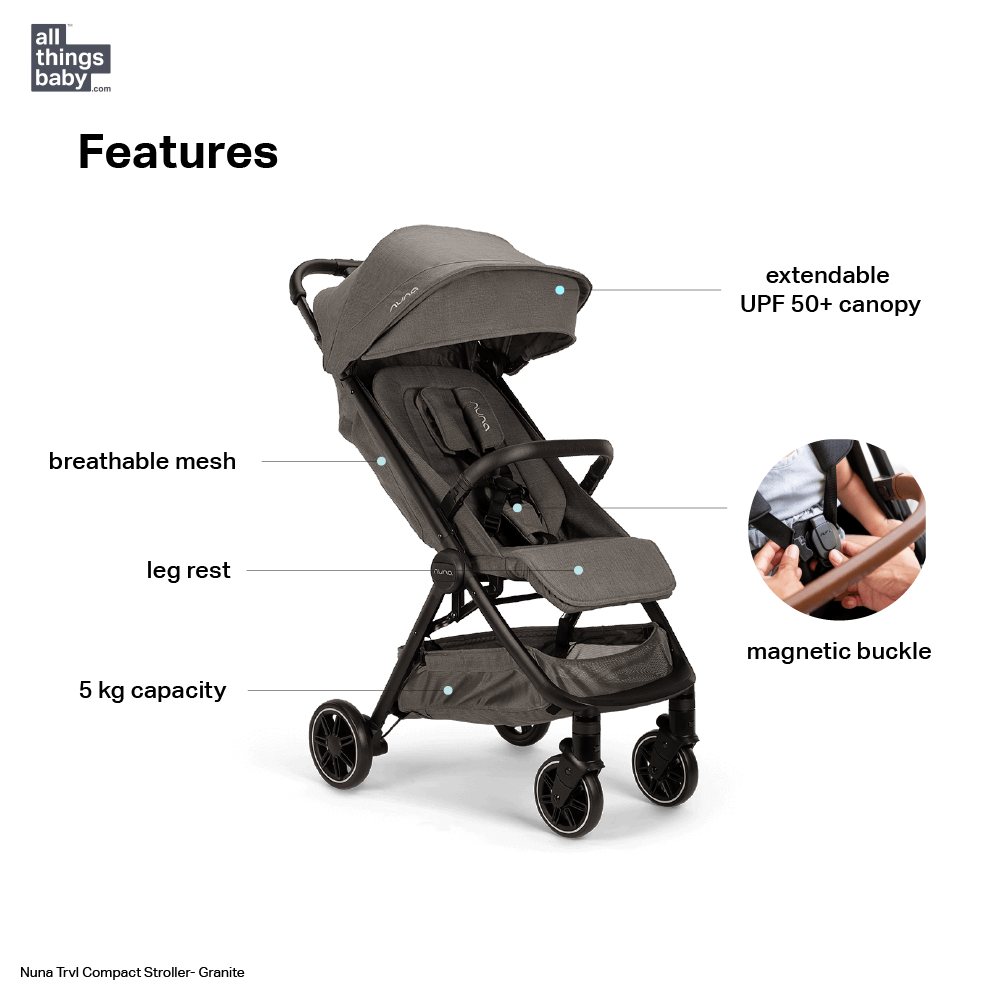 Nuna Trvl Compact Stroller