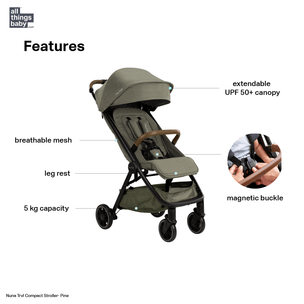 Nuna Trvl Compact Stroller