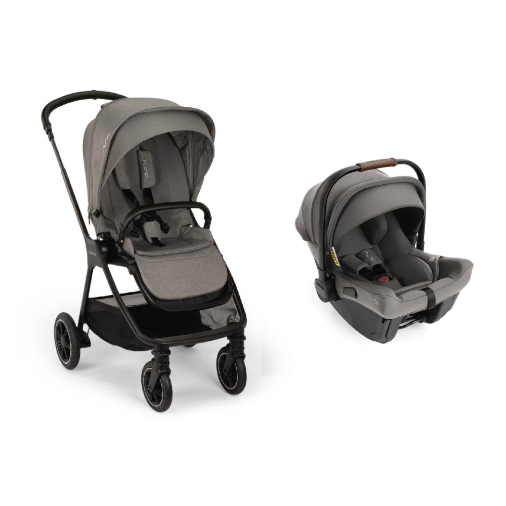 Nuna triv next Stroller with Pipa Urbn Car Seat - Granite