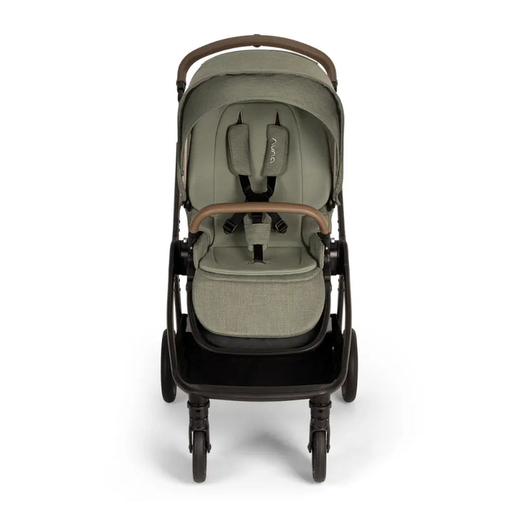 Nuna TRIV Next Reversible Seat Stroller with Flat Recline|Height Adjustable Handle Bar|All Terrain|All Wheel Suspension|One Hand Fold|Rain Cover &amp; Post Adaptors|0 to 4Y (Upto 22Kg) - Pine