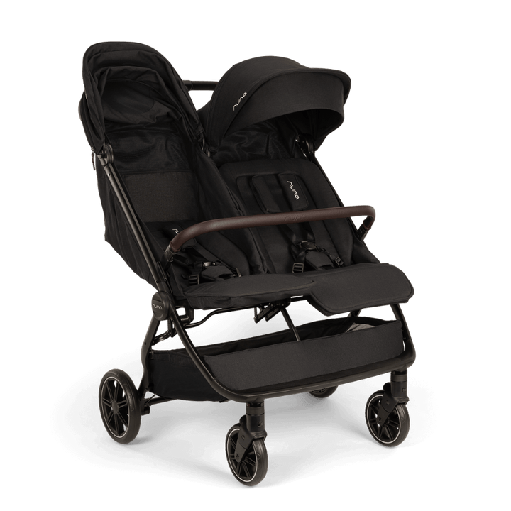 Nuna Trvl™ Dubl Caviar Twin Stroller