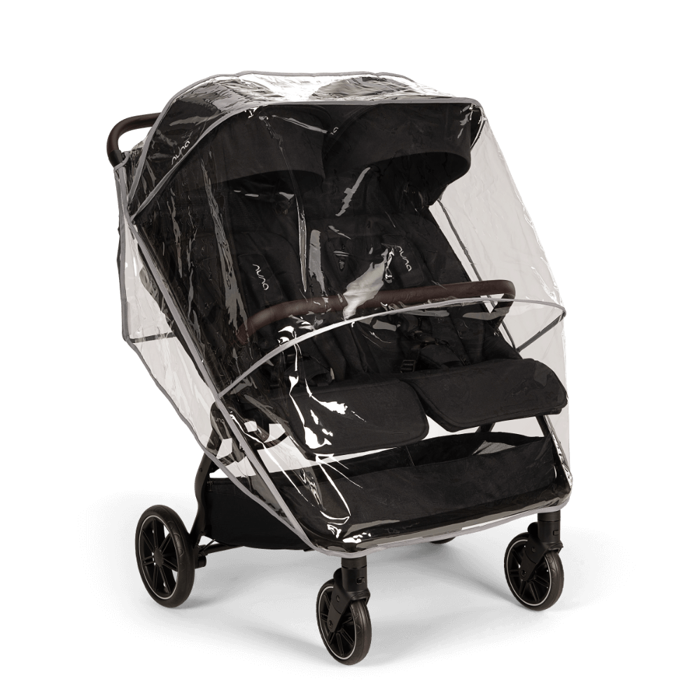 Nuna Trvl™ Dubl Caviar Twin Stroller