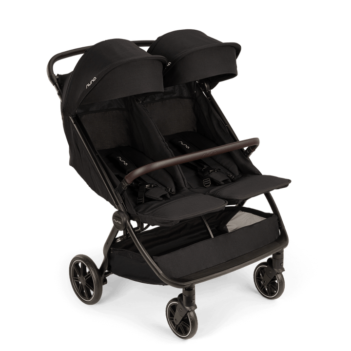 Nuna Trvl™ Dubl Caviar Twin Stroller
