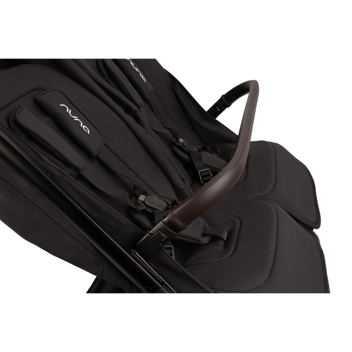 Nuna Trvl™ Dubl Caviar Twin Stroller