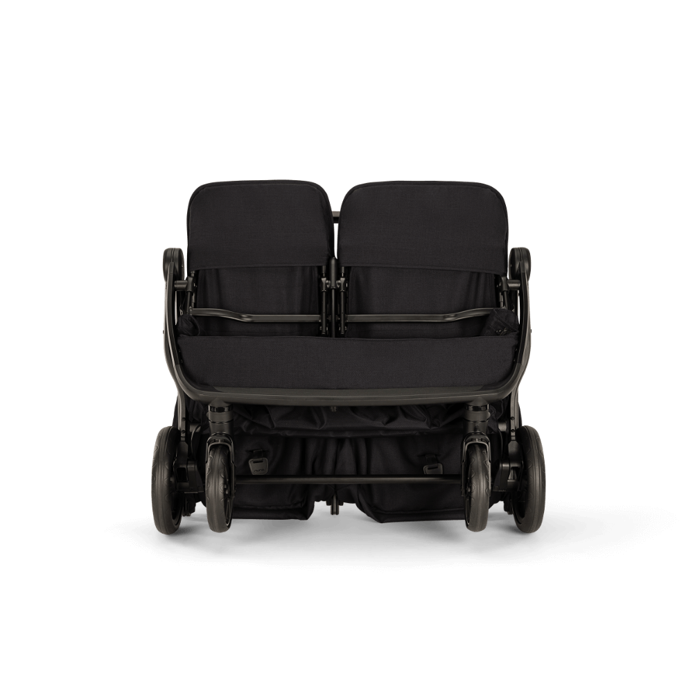 Nuna Trvl™ Dubl Caviar Twin Stroller
