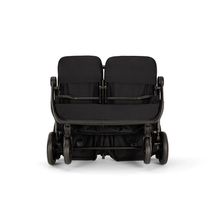 Nuna Trvl™ Dubl Caviar Twin Stroller