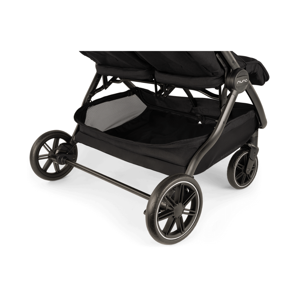 Nuna Trvl™ Dubl Caviar Twin Stroller
