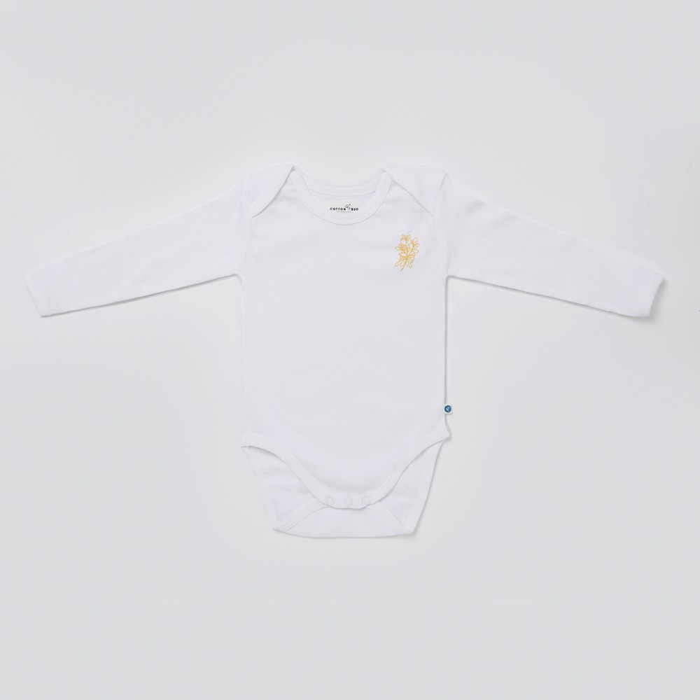 Cotton Bug Full Sleeves Romper - Set of 3 - Olive