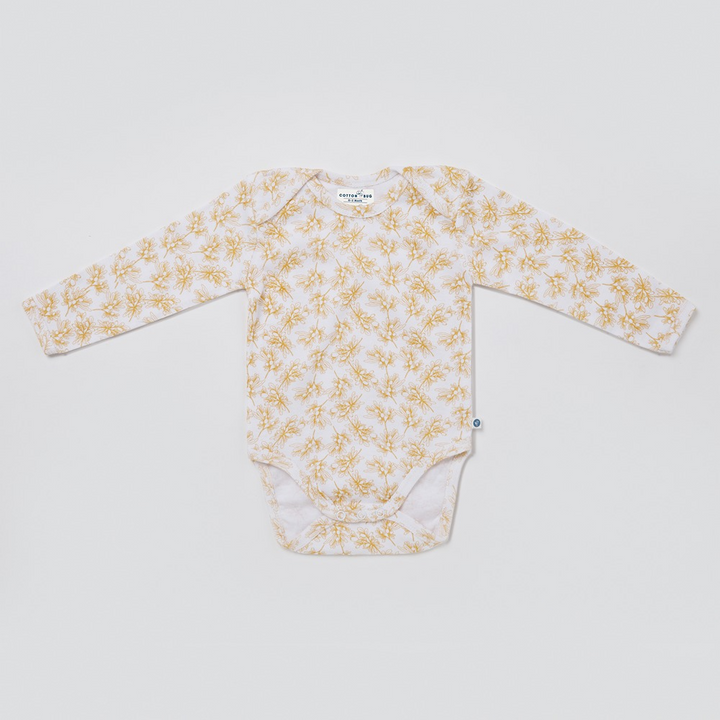 Cotton Bug Full Sleeves Romper - Set of 3 - Olive