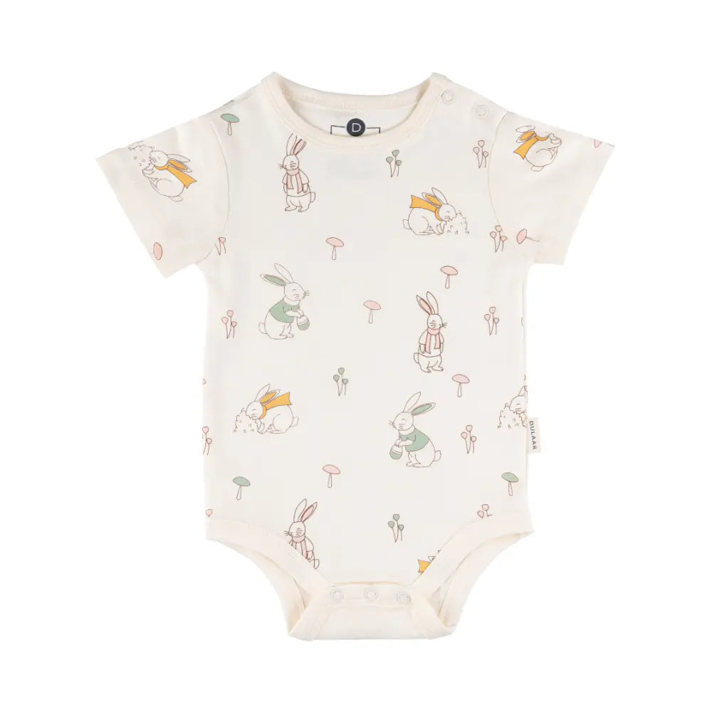 Dulaar Cotton T-shirt Onesie - Wonderland - Set of 3