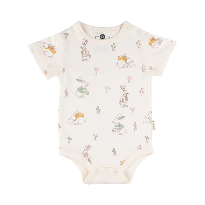 Dulaar Cotton T-shirt Onesie - Wonderland - Set of 3