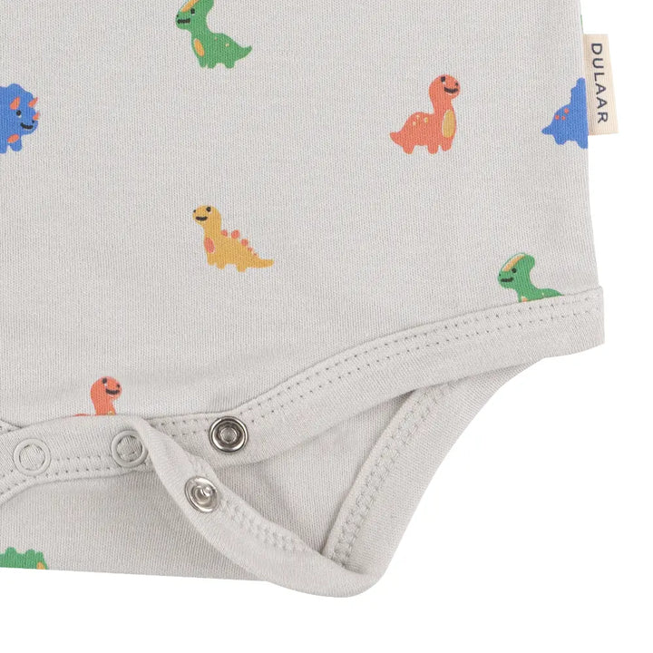 Dulaar Cotton T-shirt Onesie - Wildride - Set of 3