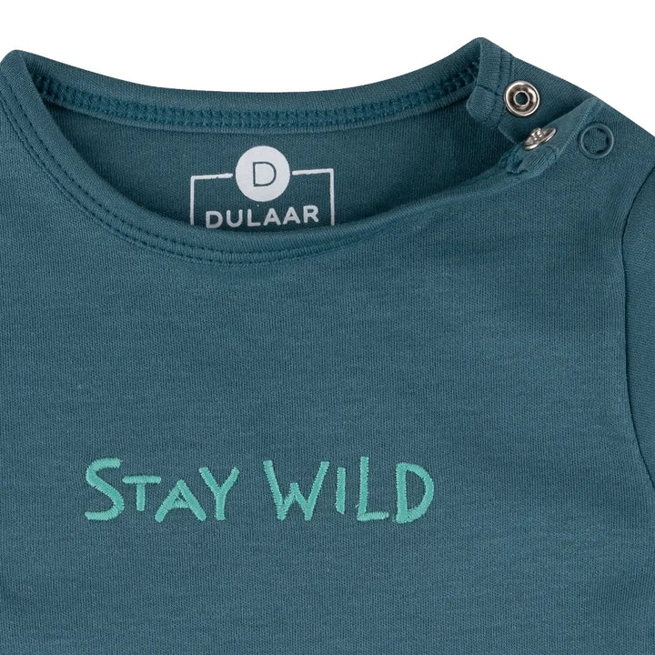 Dulaar Cotton T-shirt Onesie - Wildride - Set of 3