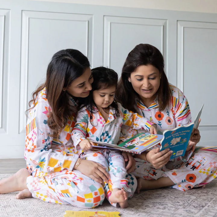 Rattle &amp; Co. Oh What Fun Cotton Jammies