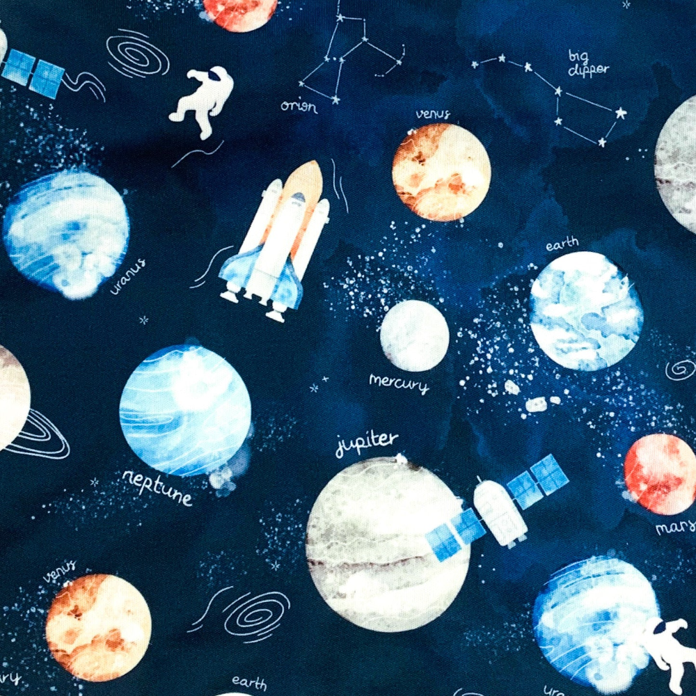 BapronBaby Splash Mat- Outer Space