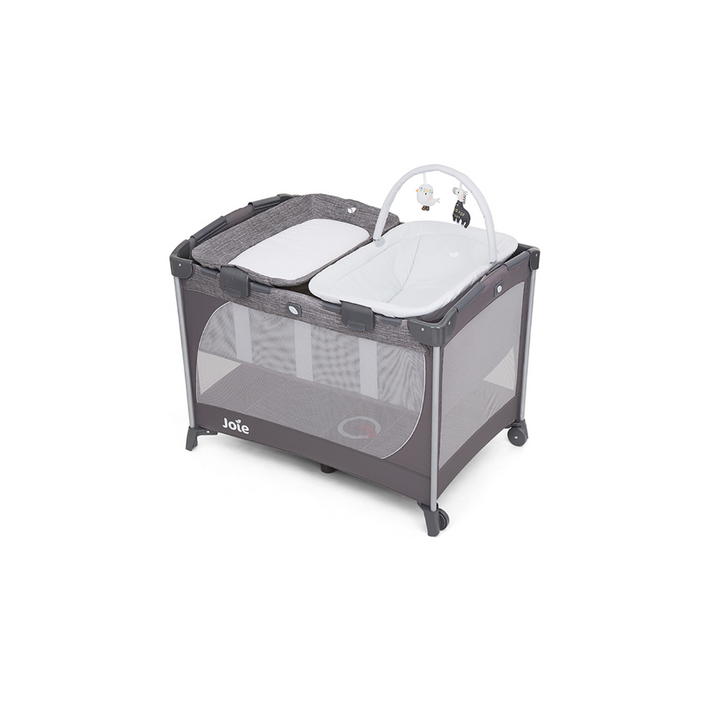 Joie Playard Commuter Change &amp; Snooze - Linen Grey