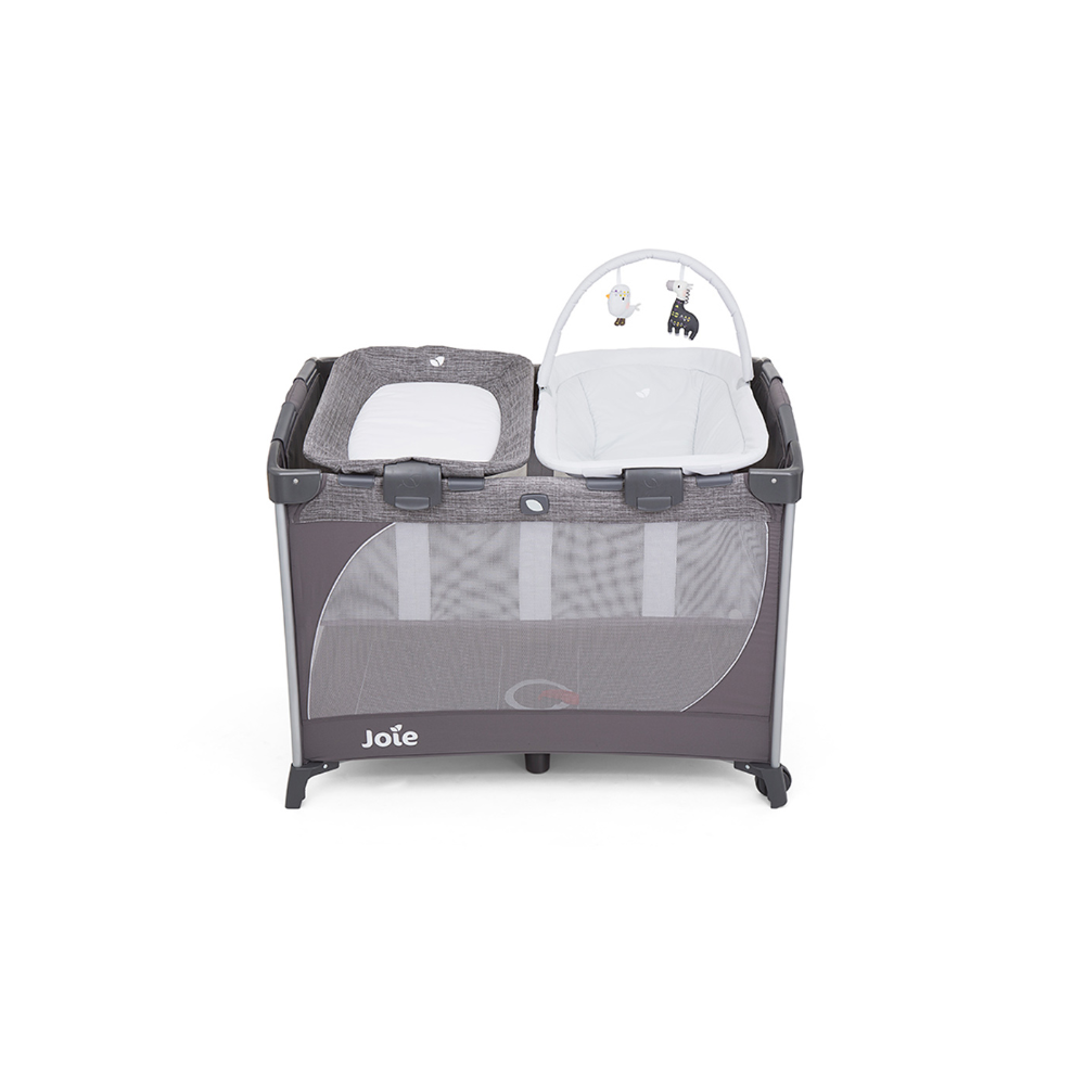 Joie Playard Commuter Change &amp; Snooze - Linen Grey