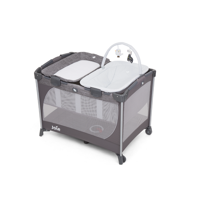 Joie Playard Commuter Change &amp; Snooze - Linen Grey